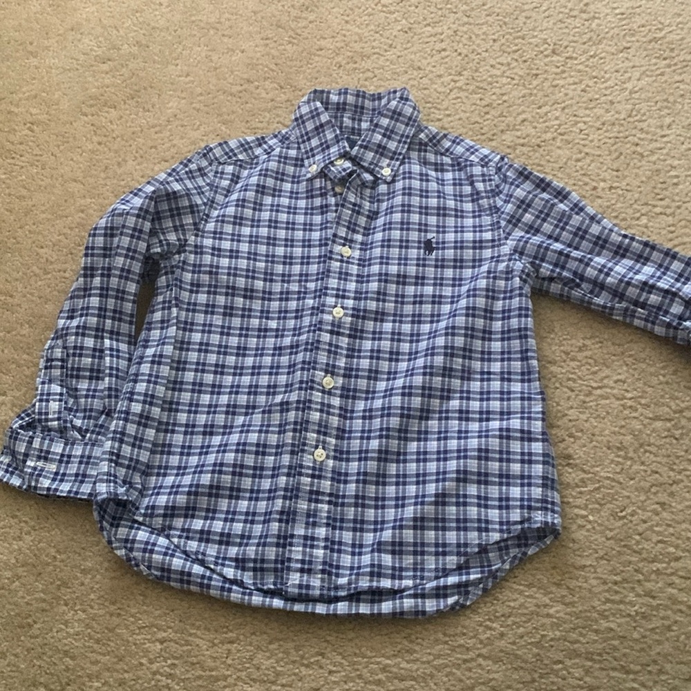 Ralph Lauren Toddler Boys Plaid Shirt